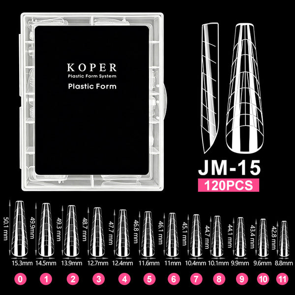 120 Pcs Press On Nails JM01