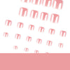 12 Sizes-24 Pcs Press On Nails JP4244