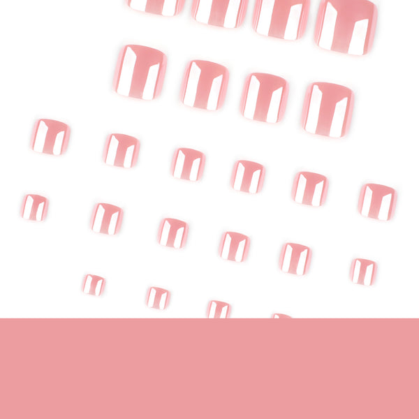 12 Sizes-24 Pcs Press On Nails JP4244