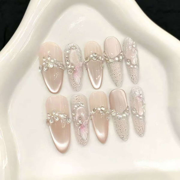 30 Pcs Press On Nails Z1214