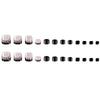12 Sizes-24 Pcs Press On Nails D014