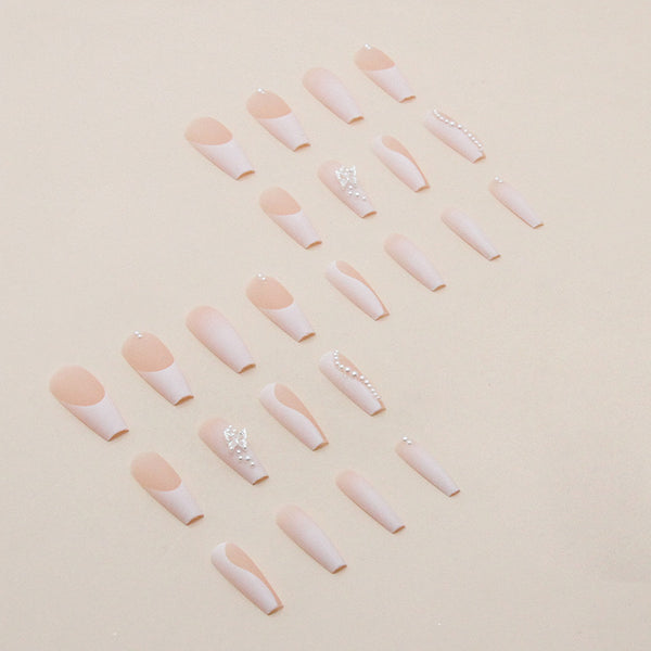 12 Sizes-24 Pcs Press On Nails Z543