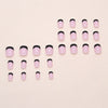 12 Sizes-24 Pcs Press On Nails W1891