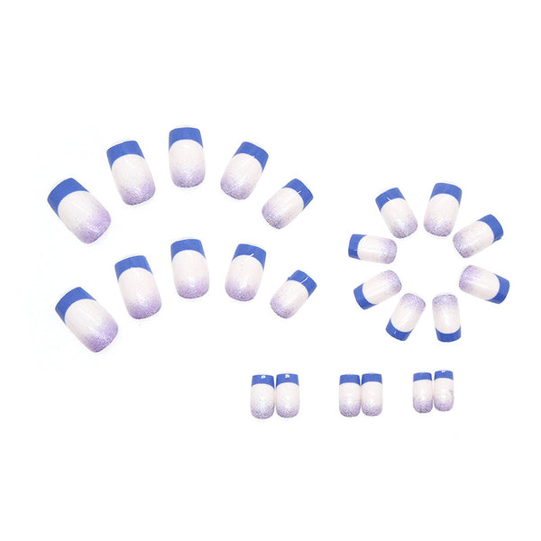 12 Sizes-24 Pcs Press On Nails W263