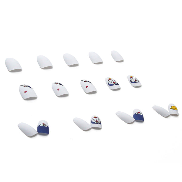 12 Sizes-24 Pcs Press On Nails R261