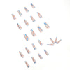 12 Sizes-24 Pcs Press On Nails JP1094