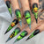 12 Sizes-24 Pcs Press On Nails Y184