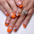 12 Sizes-24 Pcs Press On Nails C512