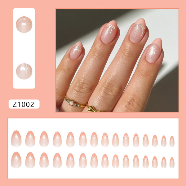 30 Pcs Press On Nails Z1002