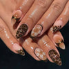 12 Sizes-24 Pcs Press On Nails C1425
