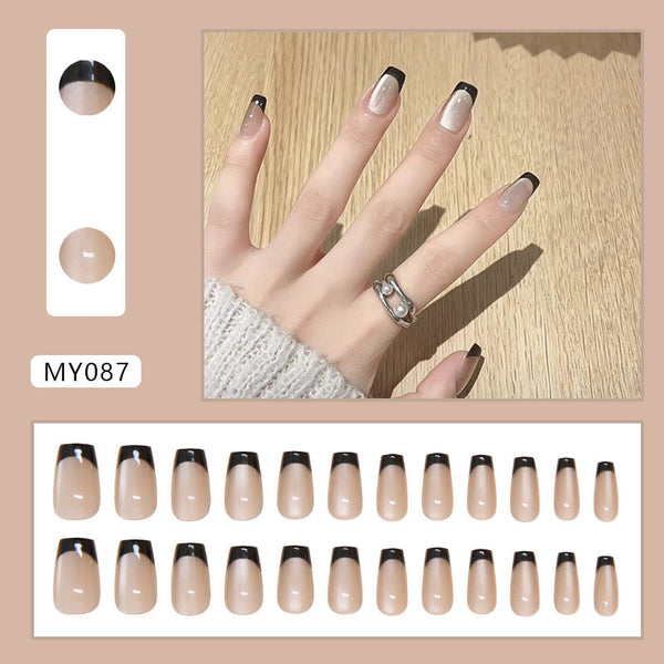 12 Sizes-24 PcsPress On Nails MY087