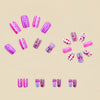 12 Sizes-24 Pcs Press On Nails Y502-1