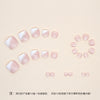 12 Sizes-24 Pcs Press On Nails F048