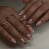 12 Sizes-24 Pcs Press On Nails JP4297
