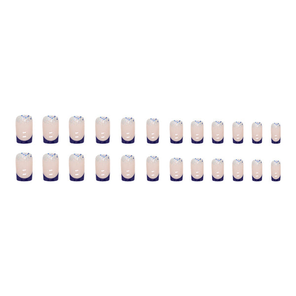 12 Sizes-24 Pcs Press On Nails W910