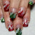 12 Sizes-24 Pcs Press On Nails C715