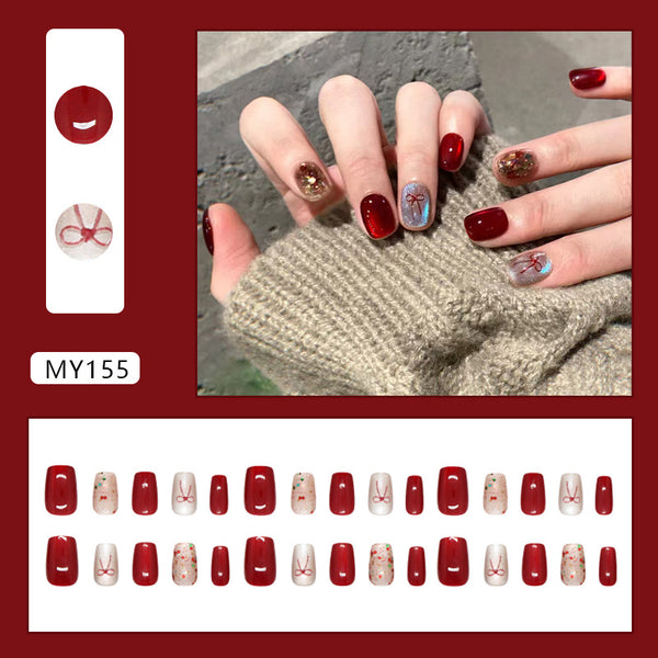 30 Pcs Press On Nails MY155