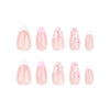 12 Sizes-24 Pcs Press On Nails JP3387