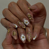 12 Sizes-24 Pcs Press On Nails Z1111