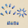 12 Sizes-24 Pcs Press On Nails Y1264
