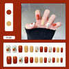 12 Sizes-24 Pcs Press On Nails R161