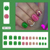 12 Sizes-24 Pcs Press On Nails W1162