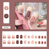 12 Sizes-24 Pcs Press On Nails R702