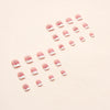 12 Sizes-24 Pcs Press On Nails R719