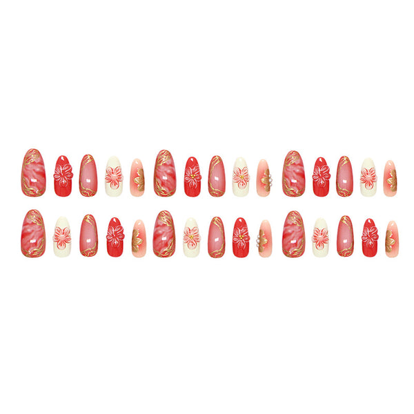 30 Pcs Press On Nails Z1209