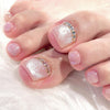 12 Sizes-24 Pcs Press On Nails JP3216