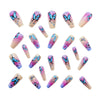 12 Sizes-24 Pcs Press On Nails Y568