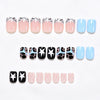 12 Sizes-24 Pcs Press On Nails W2526