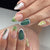 12 Sizes-24 Pcs Press On Nails C1430