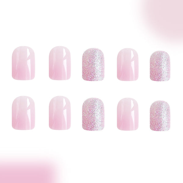 12 Sizes-24 Pcs Press On Nails C439
