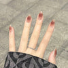 12 Sizes-24 Pcs Press On Nails R676
