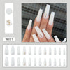 12 Sizes-24 Pcs Press On Nails W021