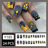 12 Sizes-24 Pcs Press On Nails Y185