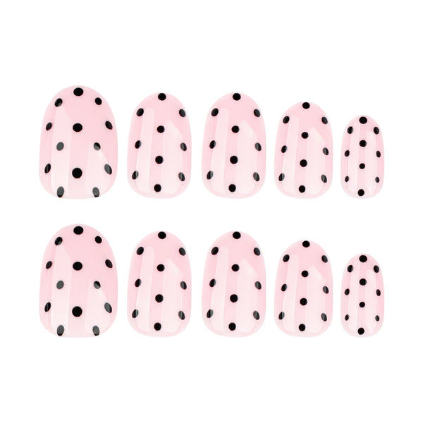 12 Sizes-24 Pcs Press On Nails JP4010