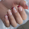 12 Sizes-24 Pcs Press On Nails JP3745
