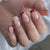 12 Sizes-24 Pcs Press On Nails JP3745
