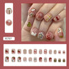 12 Sizes-24 Pcs Press On Nails R797