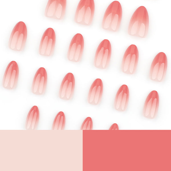 12 Sizes-24 Pcs Press On Nails JP3618