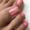 12 Sizes-24 Pcs Press On Nails F107