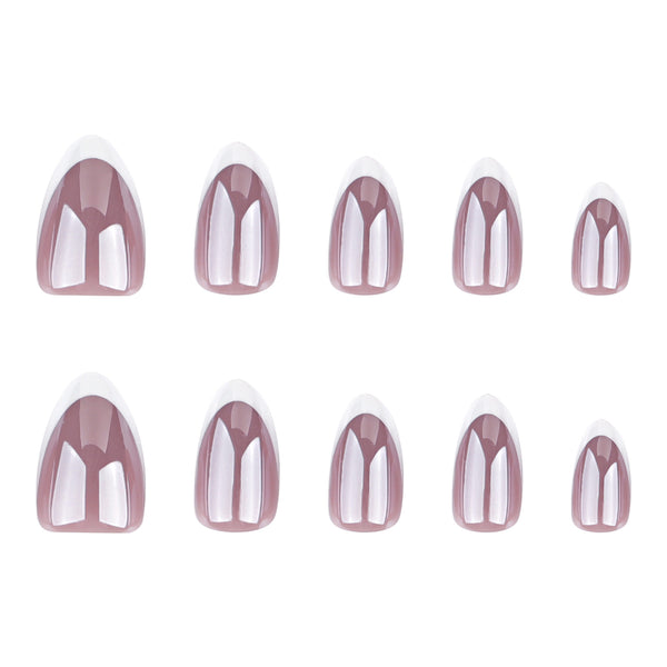 Glamhalo Premiere 30pcs Press On Nails – Eco-Friendly Perfect Fit - GD29
