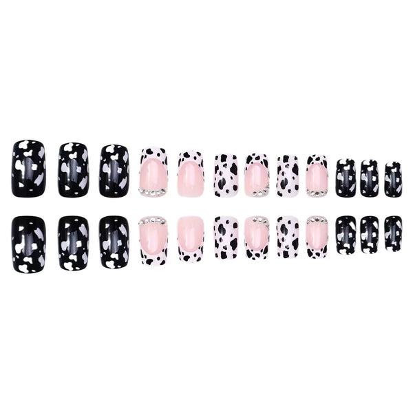 12 Sizes-24 PcsPress On Nails CDJ-2-214