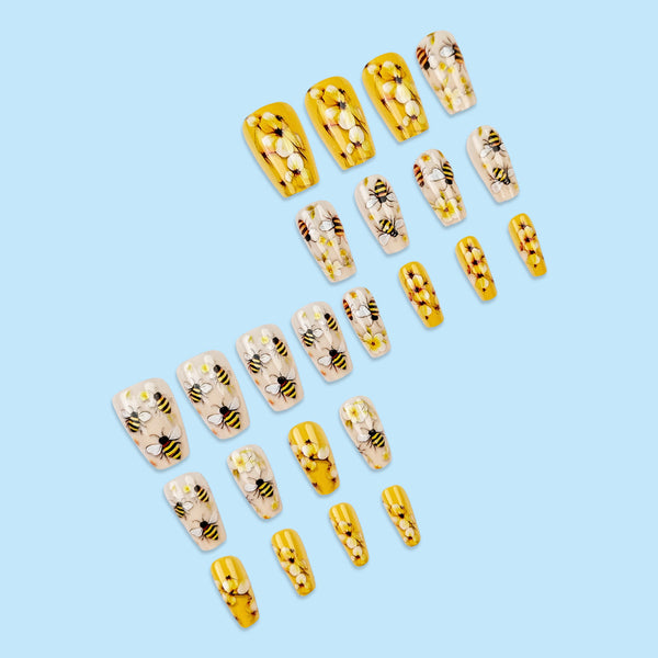 12 Sizes-24 PcsPress On Nails DY1910-B7