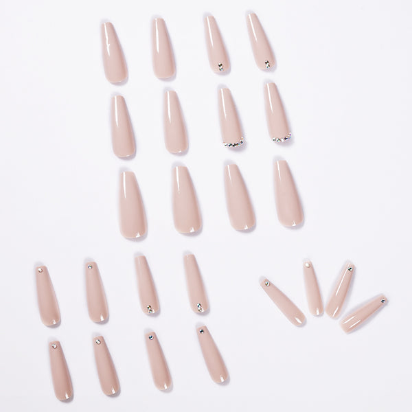 12 Sizes-24 Pcs Press On Nails JP1004
