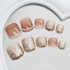 12 Sizes-24 Pcs Press On Nails F197