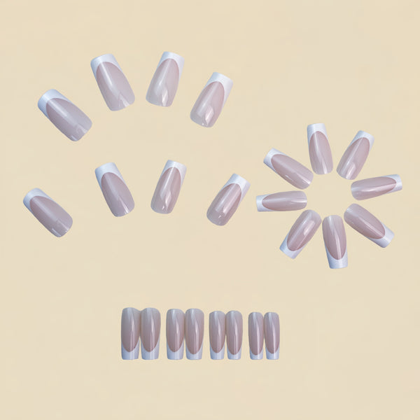 12 Sizes-24 Pcs Press On Nails Y1396