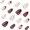 12 Sizes-24 Pcs Press On Nails JP4278